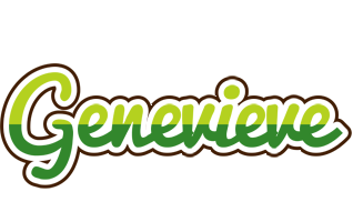 Genevieve golfing logo