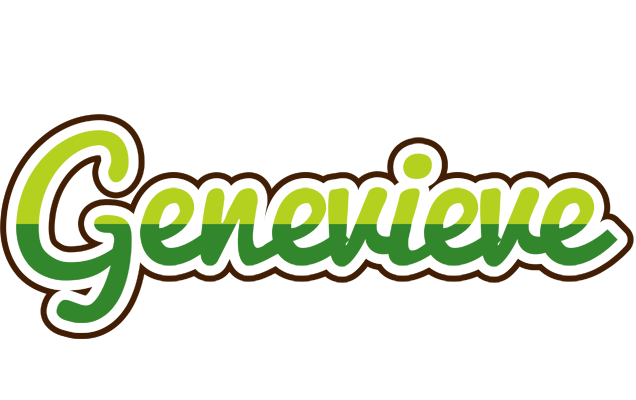 Genevieve golfing logo