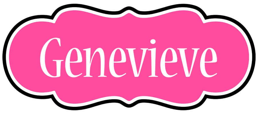 Genevieve invitation logo