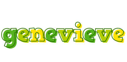 Genevieve juice logo