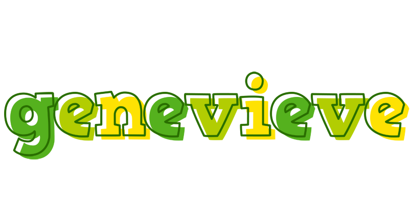 Genevieve juice logo