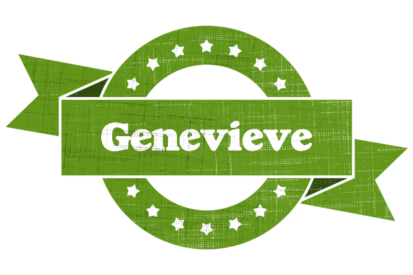 Genevieve natural logo