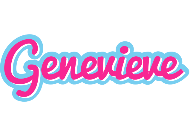 Genevieve popstar logo
