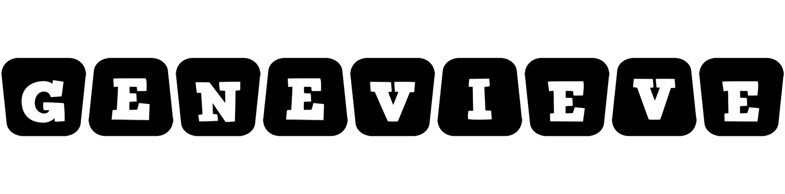 Genevieve racing logo