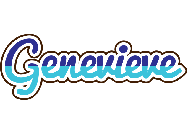 Genevieve raining logo