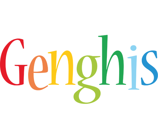 Genghis birthday logo