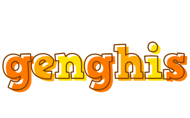 Genghis desert logo