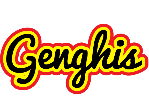 Genghis flaming logo