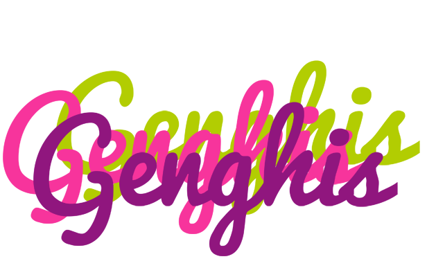 Genghis flowers logo
