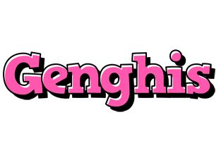 Genghis girlish logo