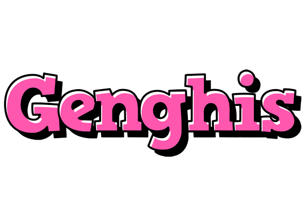 Genghis girlish logo