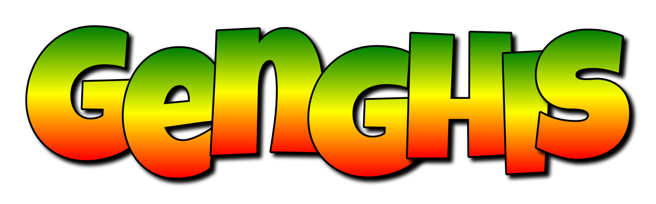 Genghis mango logo