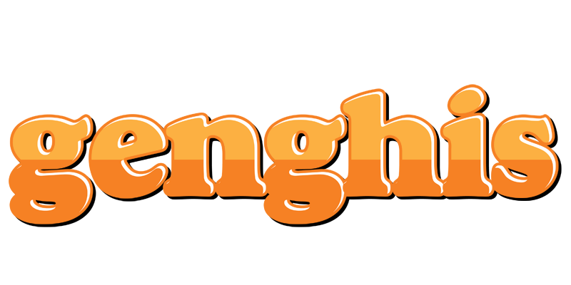 Genghis orange logo