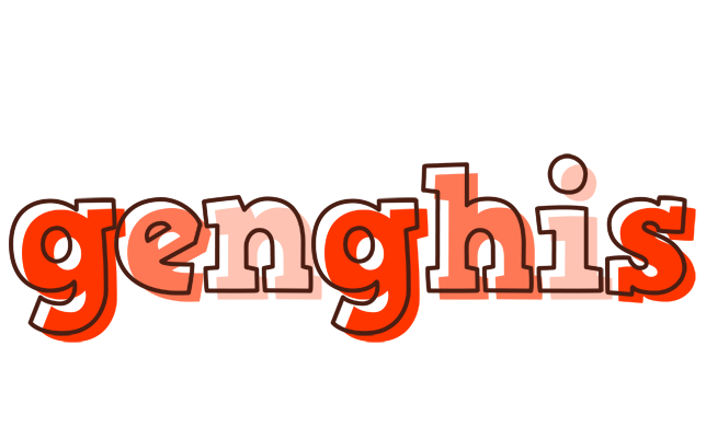Genghis paint logo