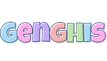 Genghis pastel logo