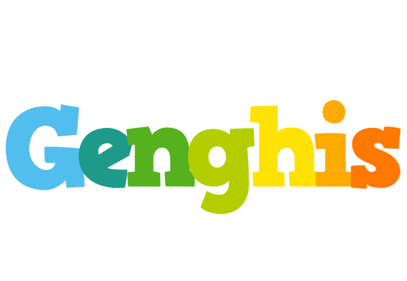 Genghis rainbows logo