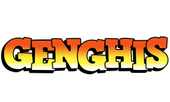 Genghis sunset logo