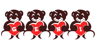 Geni bear logo