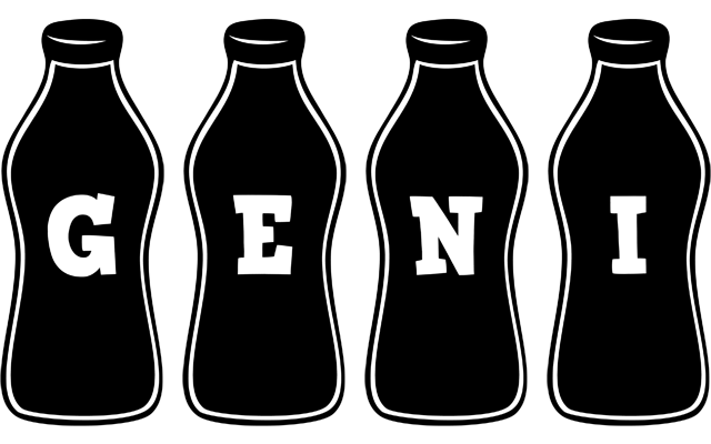 Geni bottle logo