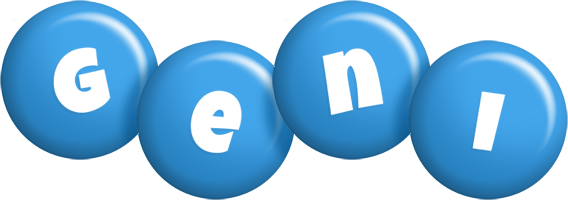 Geni candy-blue logo