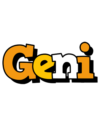 Geni cartoon logo
