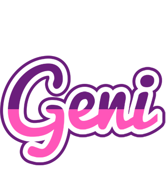 Geni cheerful logo