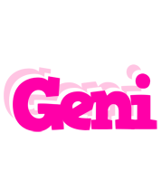 Geni dancing logo