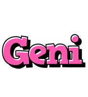 Geni girlish logo