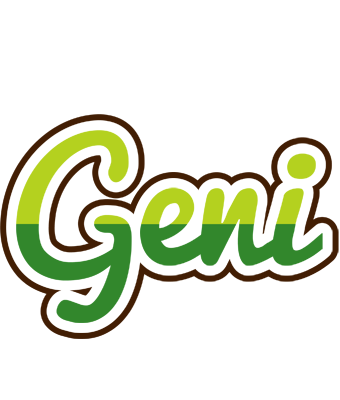 Geni golfing logo