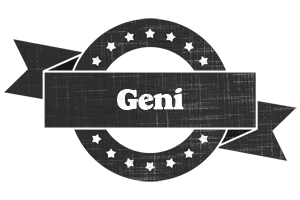 Geni grunge logo