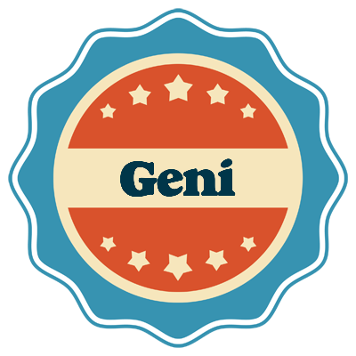 Geni labels logo
