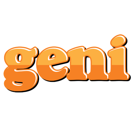 Geni orange logo