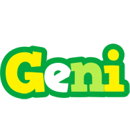 Geni soccer logo