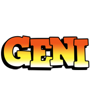 Geni sunset logo