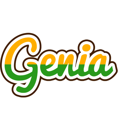 Genia banana logo