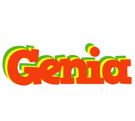Genia bbq logo