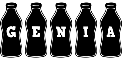 Genia bottle logo