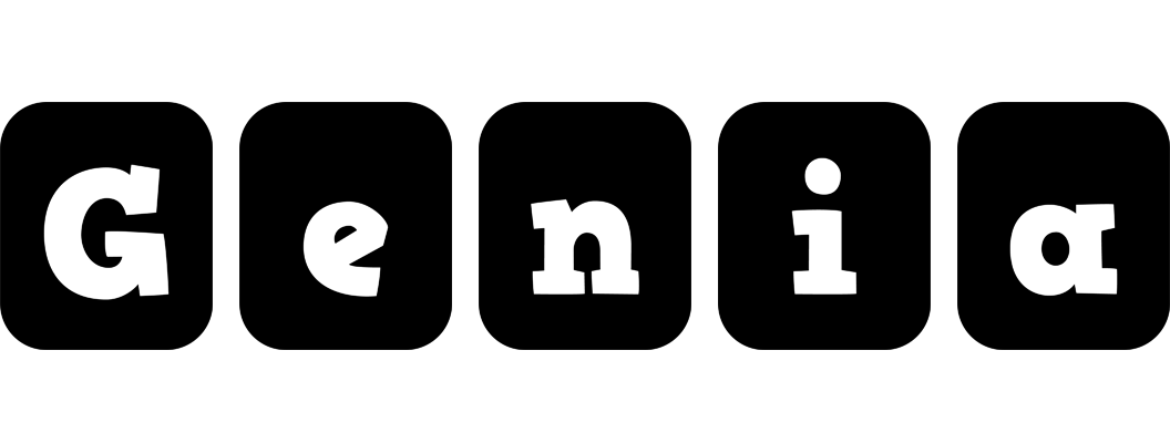 Genia box logo