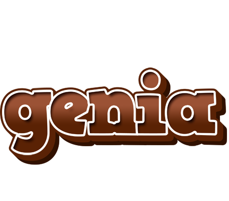 Genia brownie logo