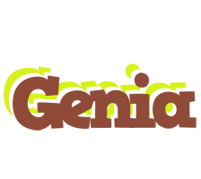 Genia caffeebar logo