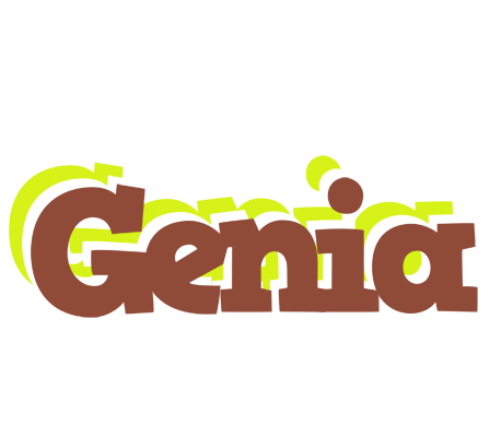 Genia caffeebar logo