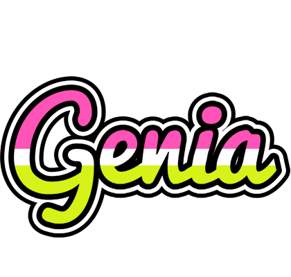 Genia candies logo