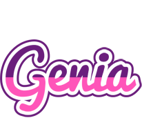 Genia cheerful logo