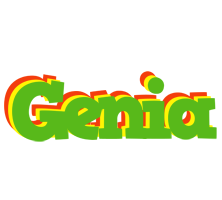 Genia crocodile logo