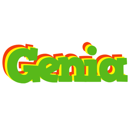 Genia crocodile logo
