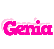 Genia dancing logo