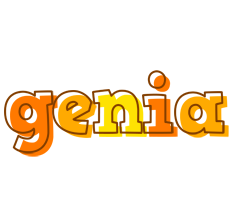 Genia desert logo