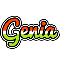 Genia exotic logo