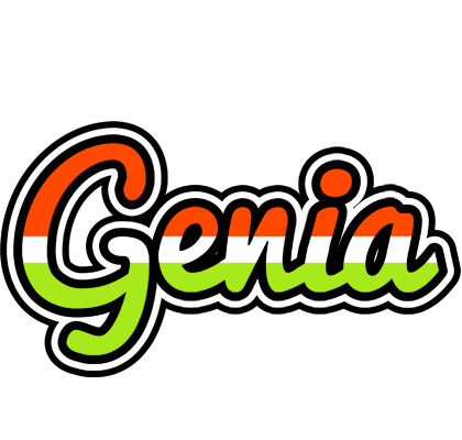 Genia exotic logo