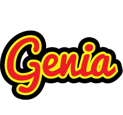 Genia fireman logo